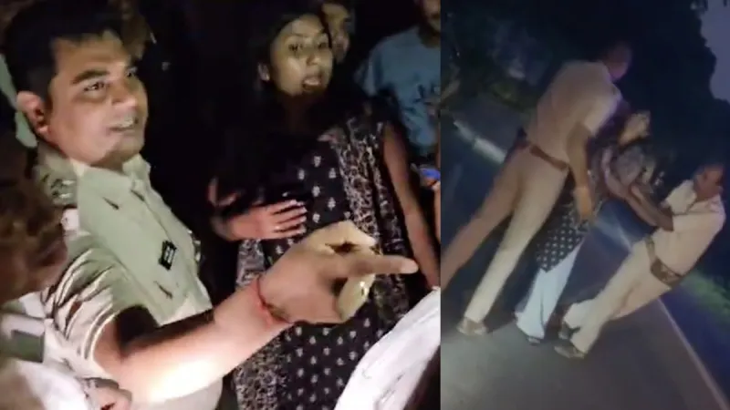 मोतिहारी में पुलिस का अमानवीय चेहरा, पुरुष पुलिस ने महिला को पीटा और घसीटा, वीडियो वायरल
