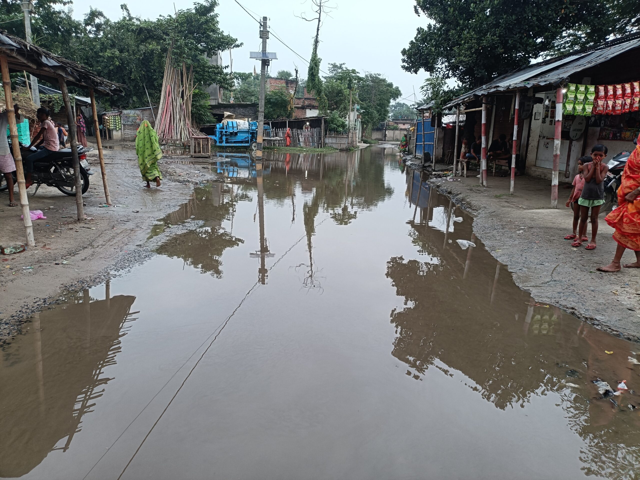 आश्विन मास की बारिश से किसानों के खिले चेहरे, लेकिन जल जमाव से आमजन परेशान