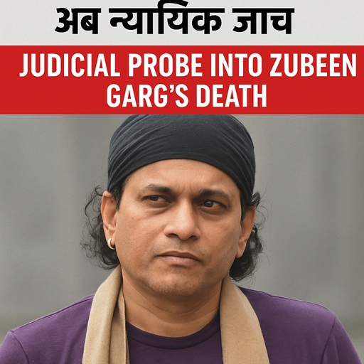 जुबीन गर्ग की मौत का मामला गहराया — न्यायिक जांच आयोग गठित, सिंगापुर से मांगी गई कानूनी सहायता