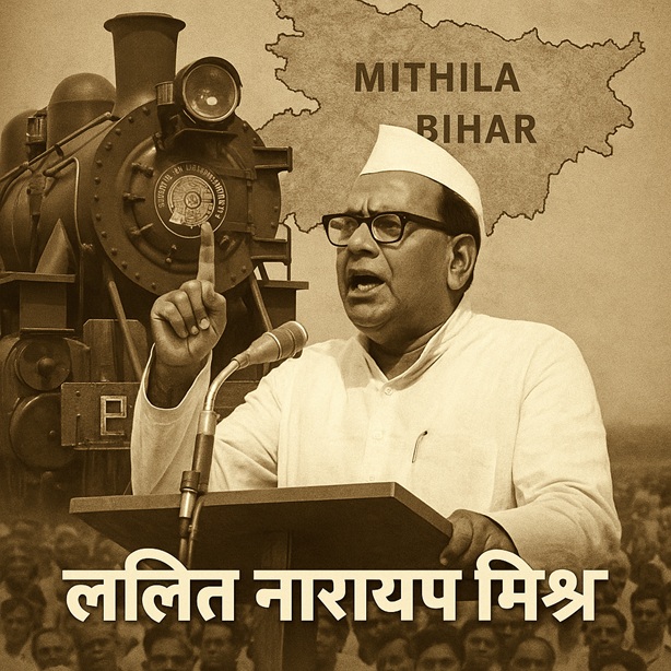 SPECIAL REPORT | ललित नारायण मिश्र: स्वतंत्रता सेनानी से रेल मंत्री तक — मिथिला के विकास पुरुष की कहानी
