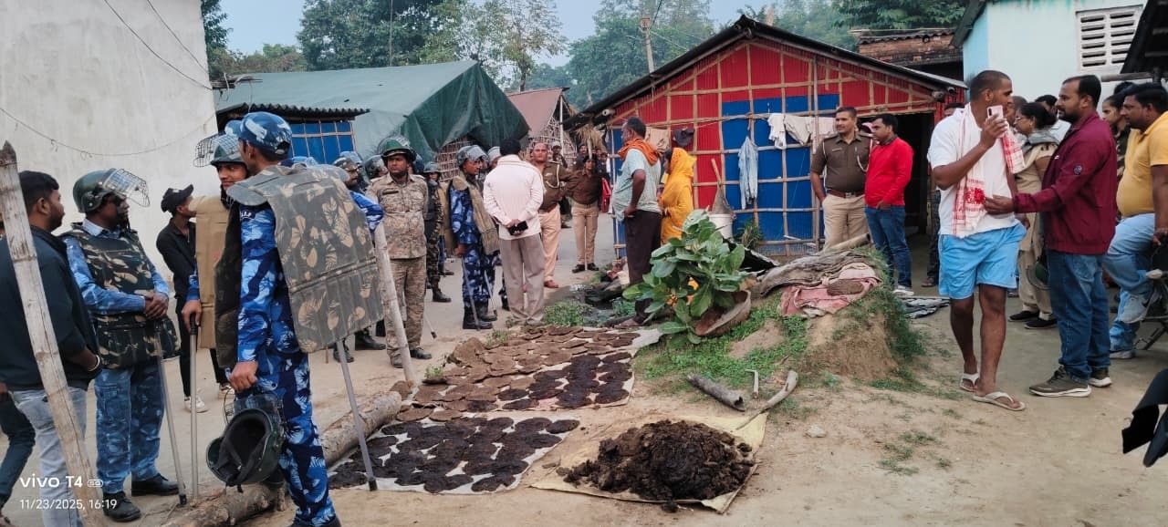 पूर्णिया: हाईकोर्ट के आदेश पर मरंगा यादव टोला में अतिक्रमण हटाने पहुँची टीम, विरोध के बाद कार्रवाई अधूरी