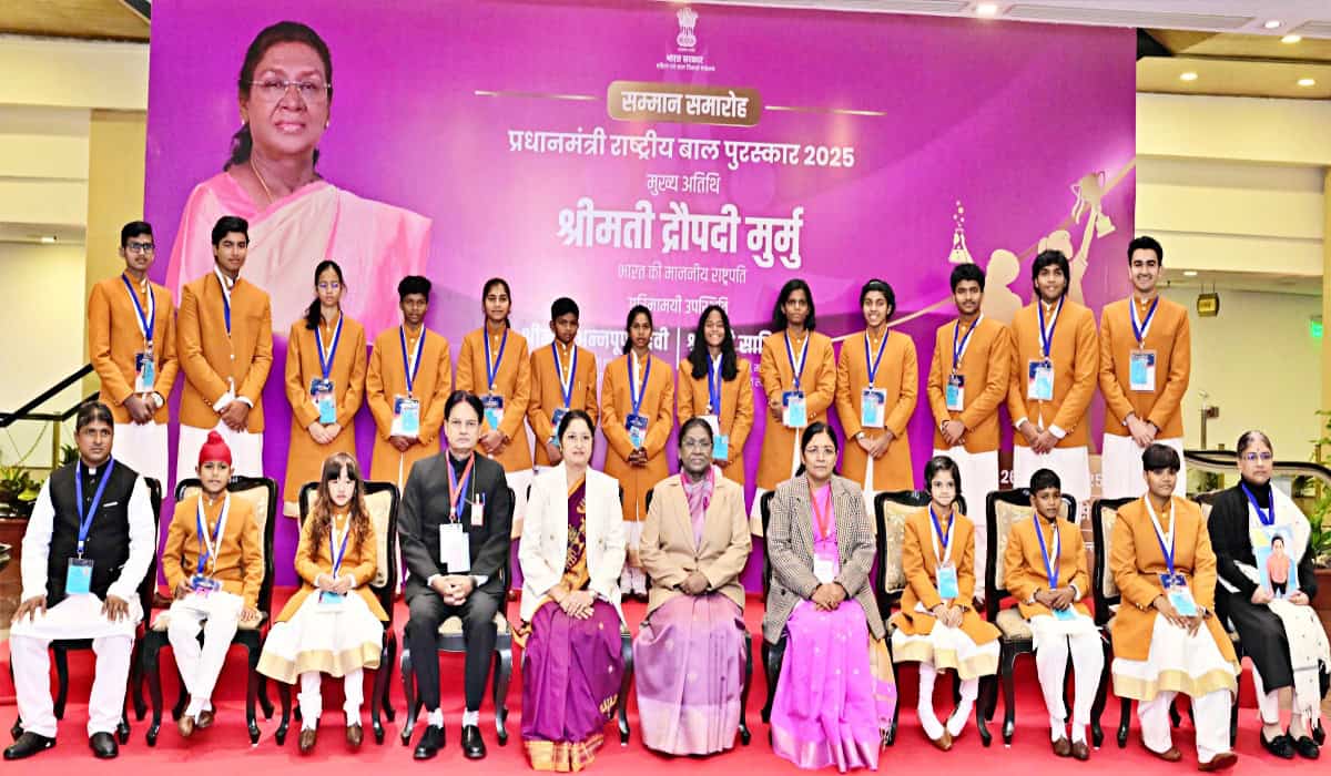 बिहार के लाल क्रिकेटर वैभव सूर्यवंशी और कमलेश को ‘प्रधानमंत्री राष्ट्रीय बाल पुरस्कार’, राष्ट्रपति ने किया सम्मानित